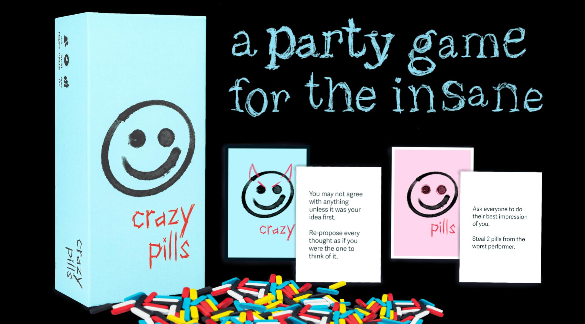 Crazy Pills - A New Style of Party Game!