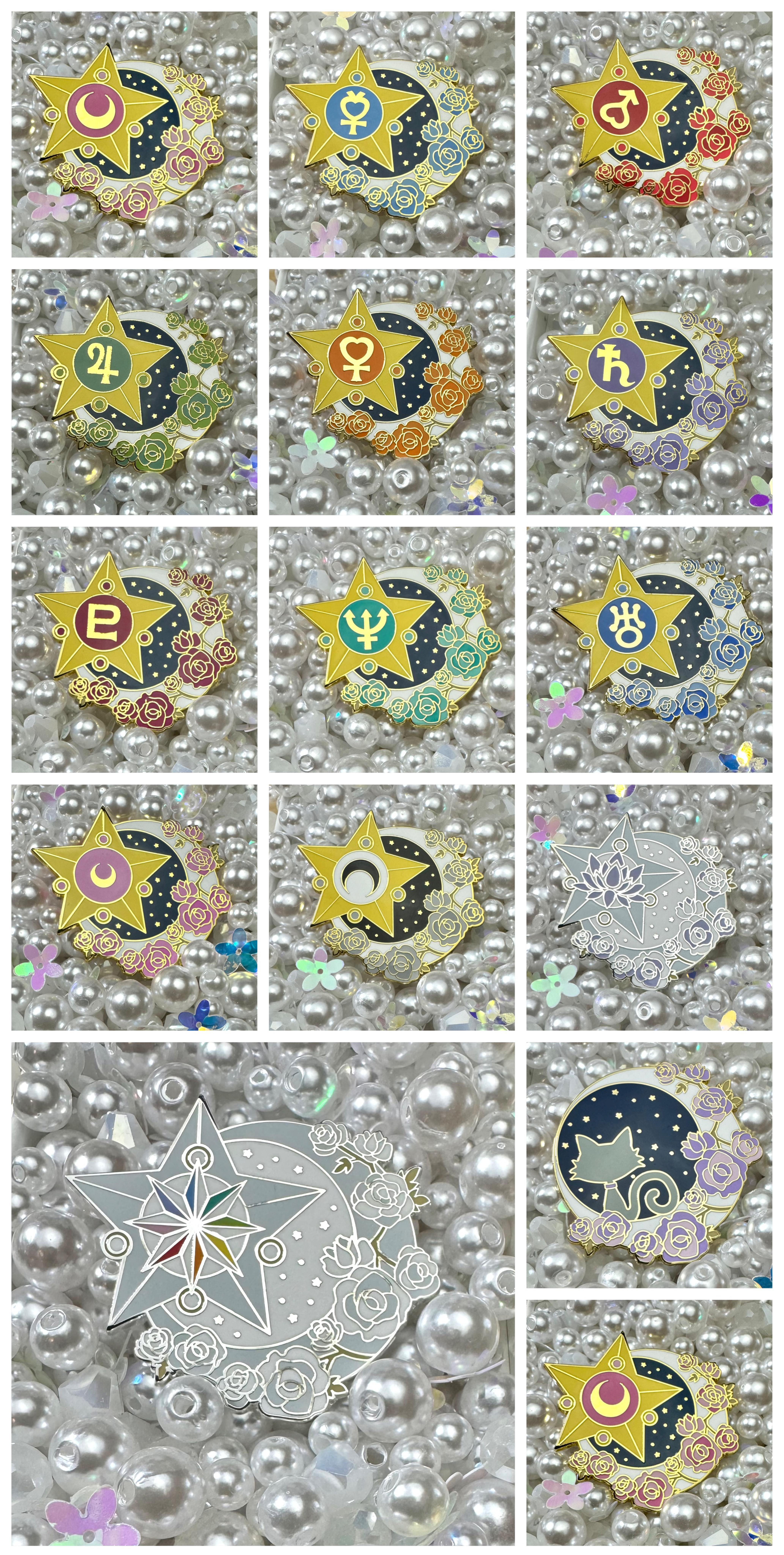 ✦ Blooming Realms Enamel Pin 