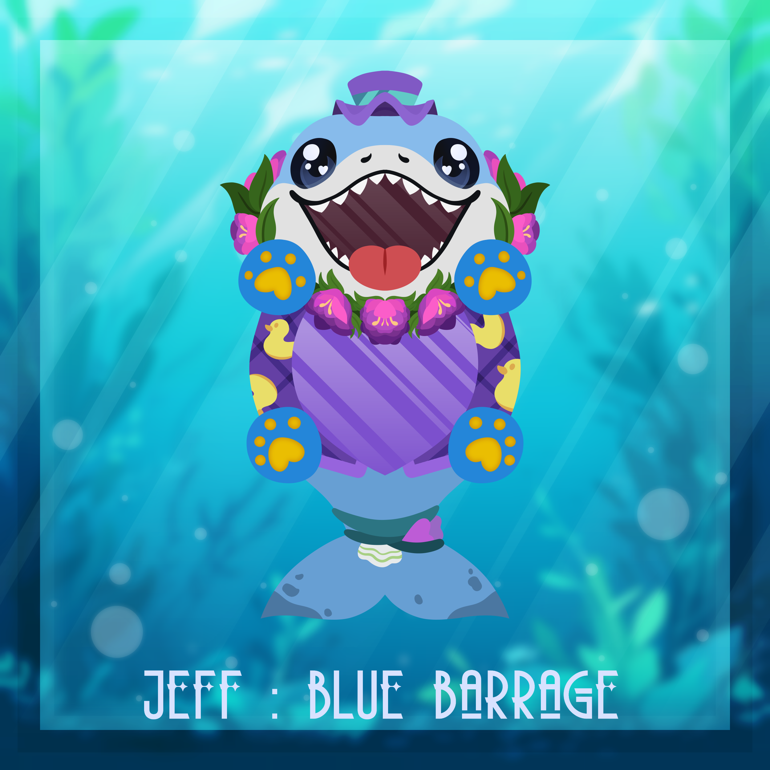 💙 [ADD-ON] 🌊 Blue Barrage ; Panel & Insert ! 💙