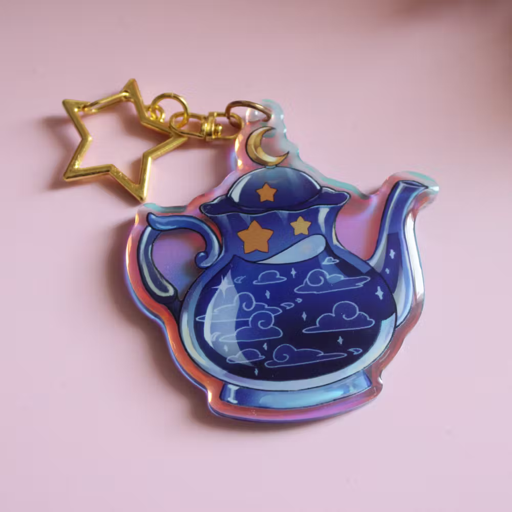 Charm: Stary Tea Pot