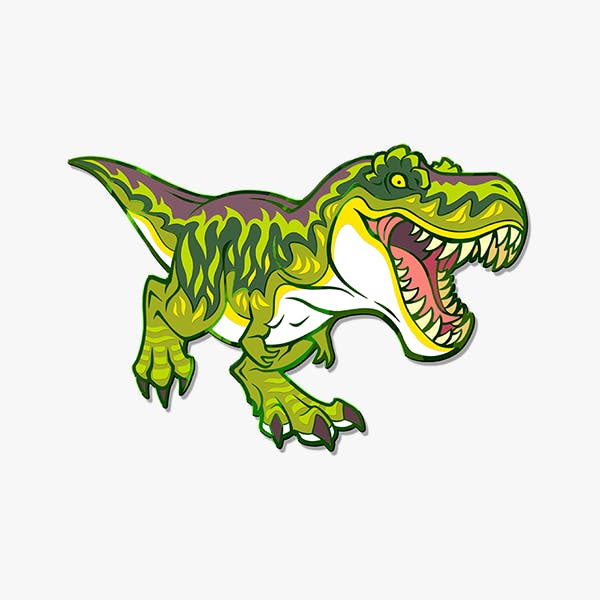 Additional 'Jurassic Attack!' Enamel Pin