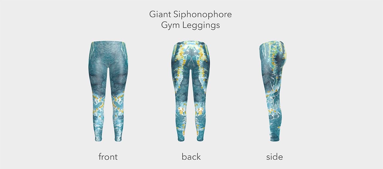 Unlock the Giant Siphonophore Gym Leggings!