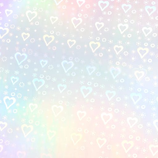 Holographic Hearts Foil 💗