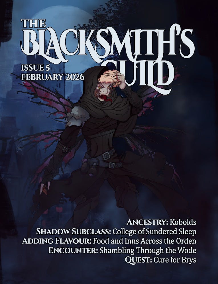 The Blacksmith's Guild Issue #5