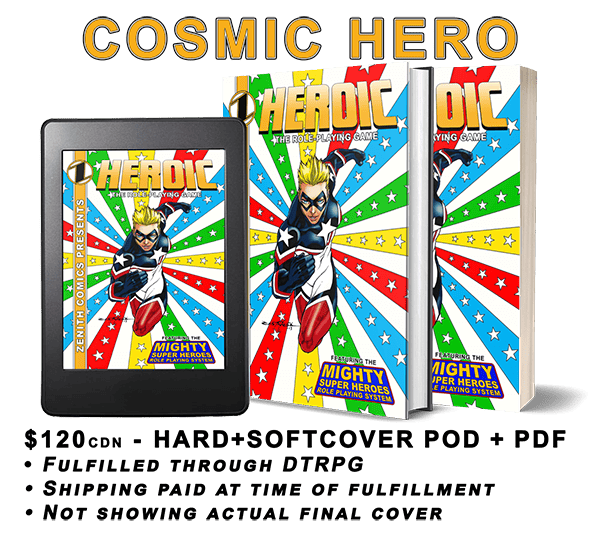 COSMIC HERO - Print + PDF (SC+HC)