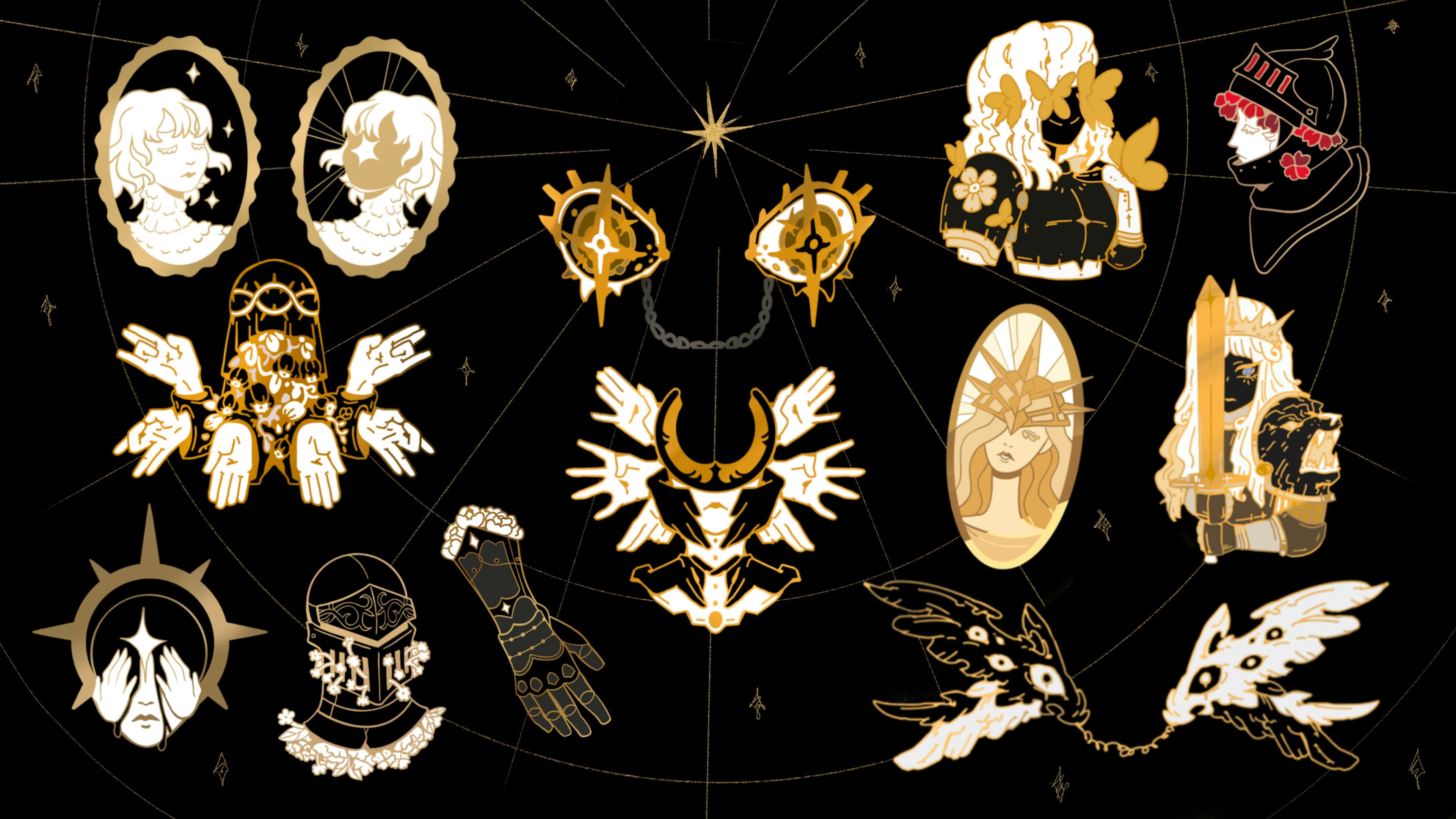 Of Gold & Dust - Angelic Enamel Pin Collection