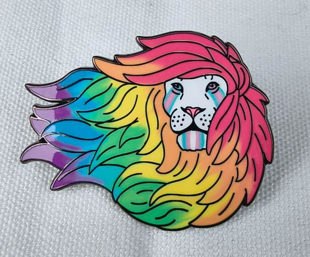 pride of lions limited pin