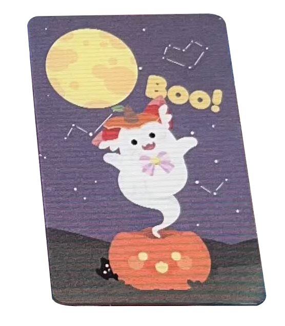 Animated lenticular card *Signed*