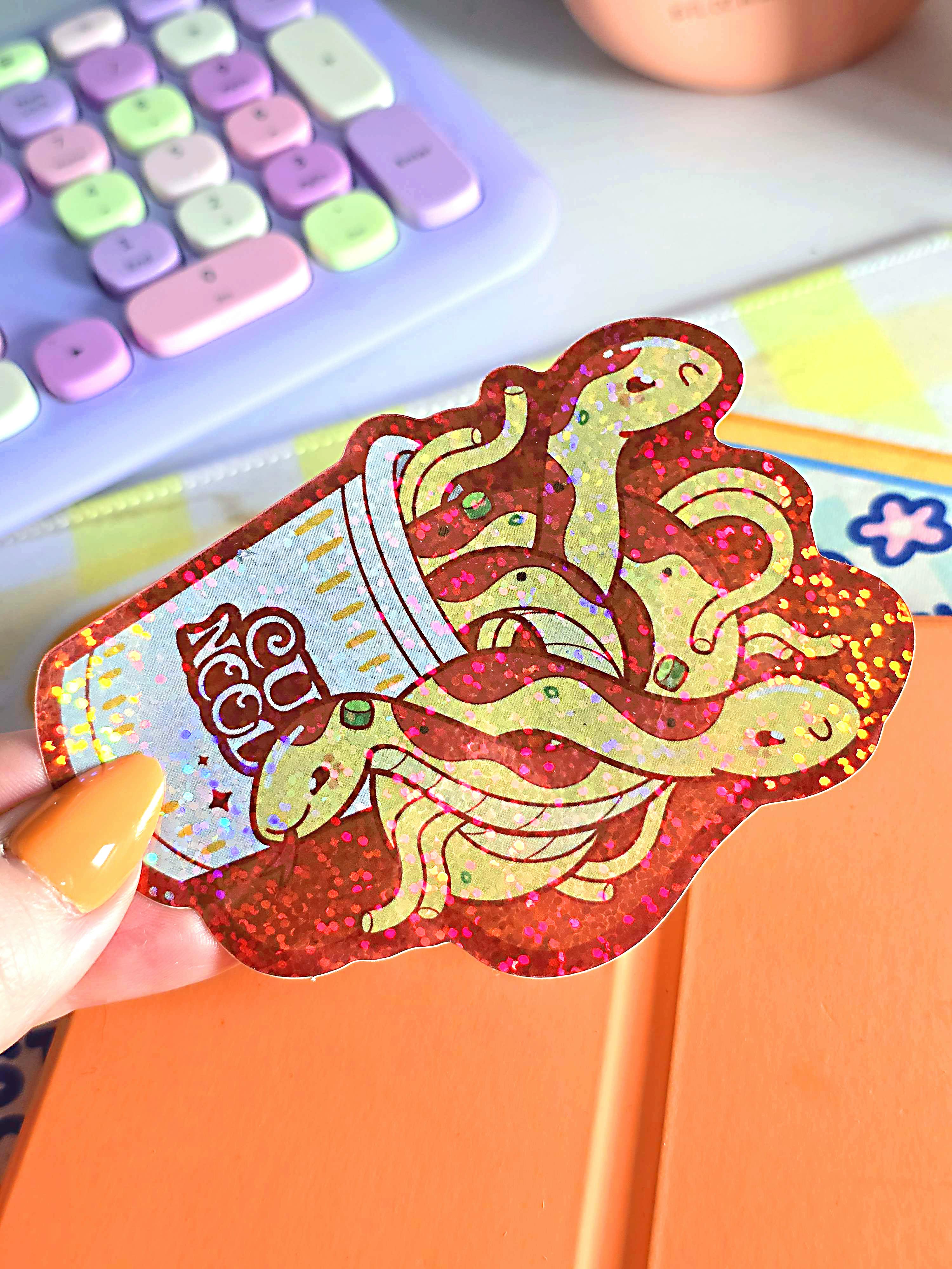 SPICY NOODS - VINYL STICKER