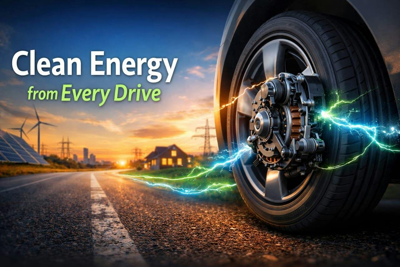 Reinventing The Car Wheel To Create Clean Energy