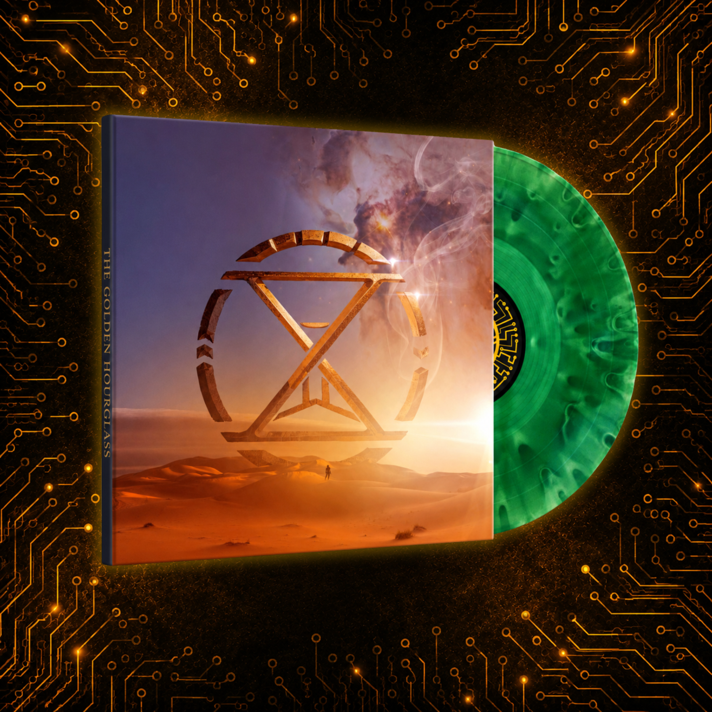 The Golden Hourglass Limited Gatefold Vinyl - Izena Green