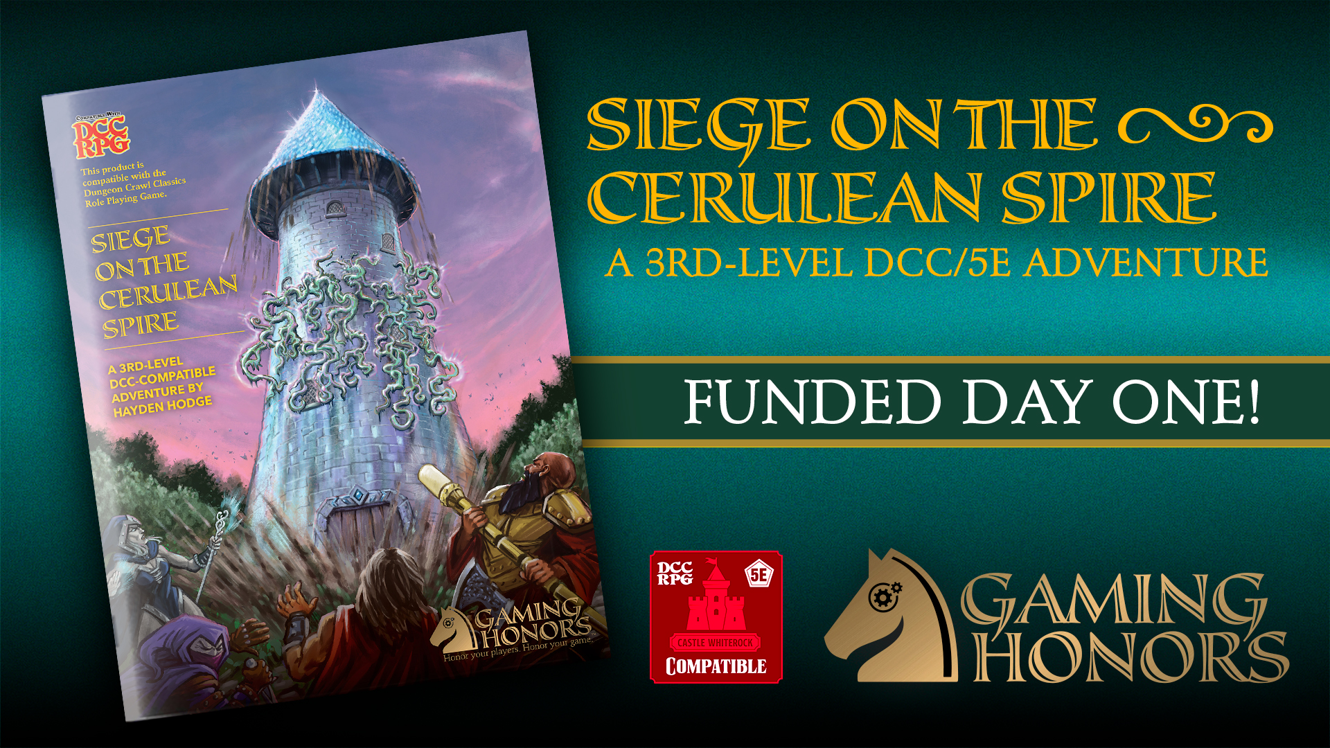 Siege on the Cerulean Spire: An Epic 3rd-Level Adventure