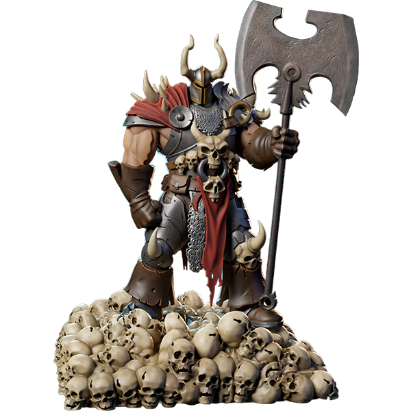 Male Deathbringer 10-inch Collectible Statue