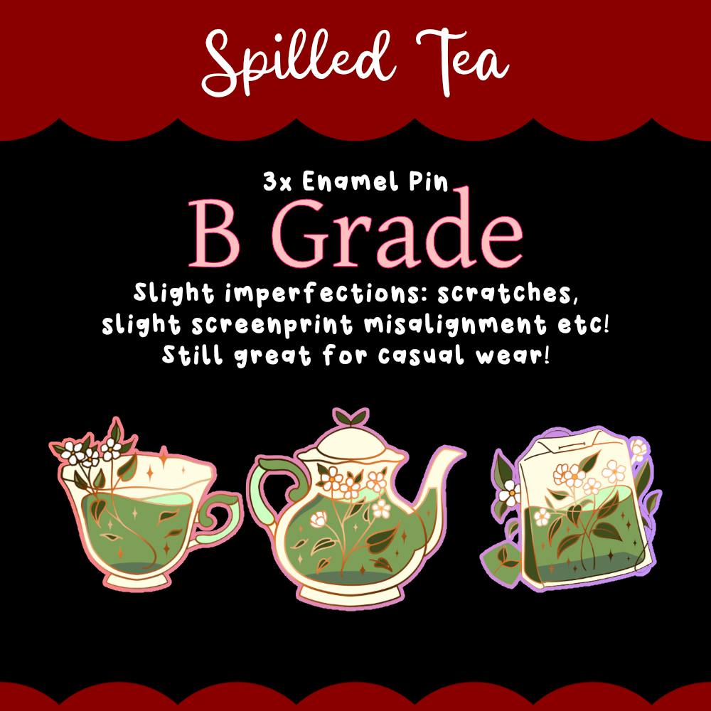 Spilled Tea: Magic Tea Party B-Grades  (Green Set)
