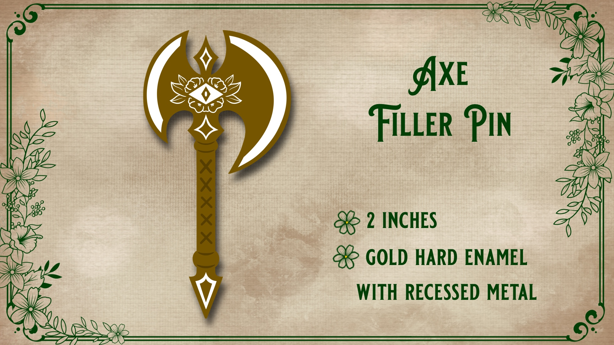 Axe Filler Pin