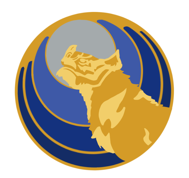 Waframe inspired 3D Gold kubrow