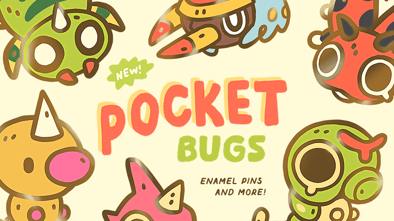 Pocket Bugs: Tiny Enamel Pins - BackerKit