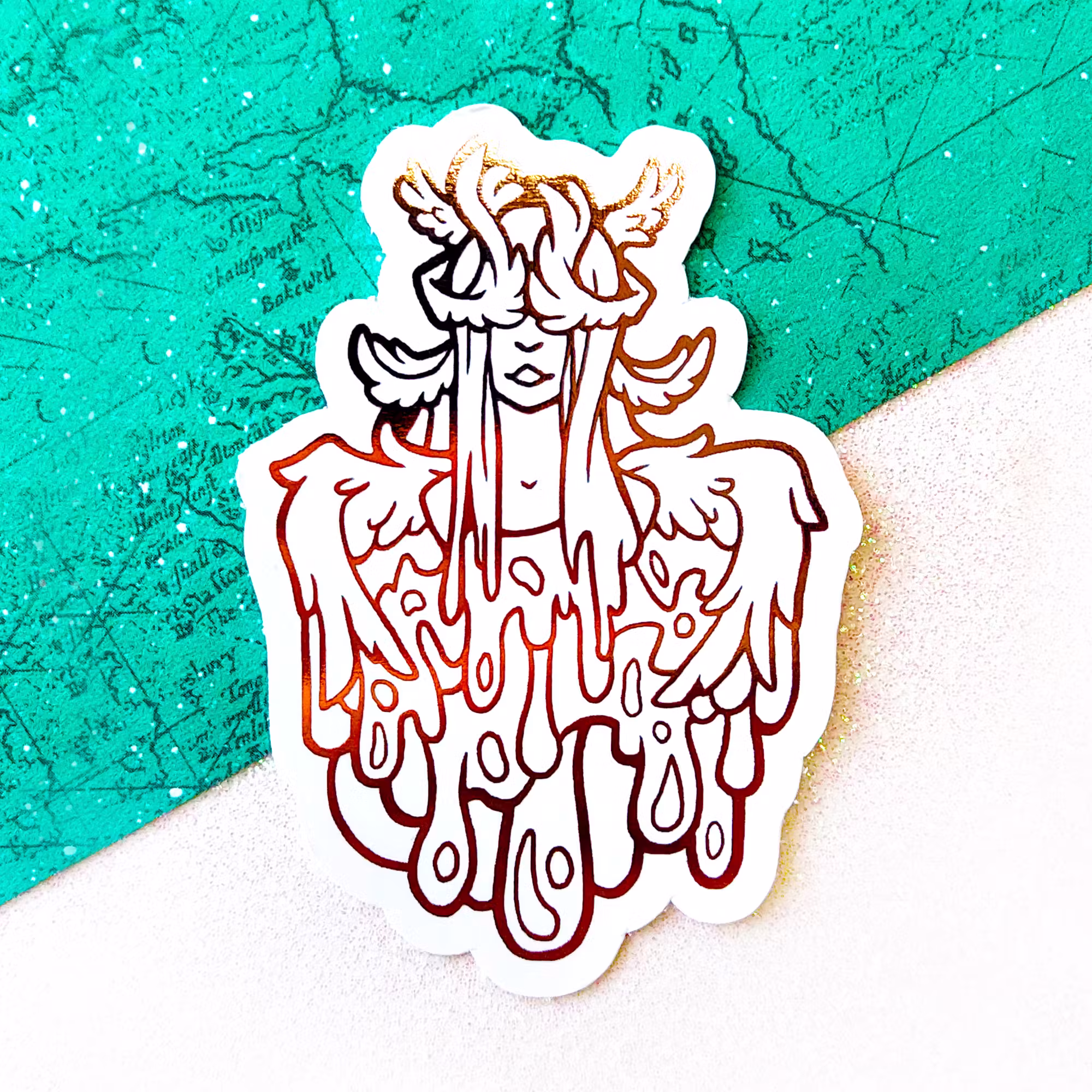 "Angel of Water" - Foil Sticker