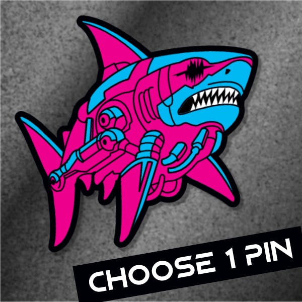 1 Space Raider Faction Pin