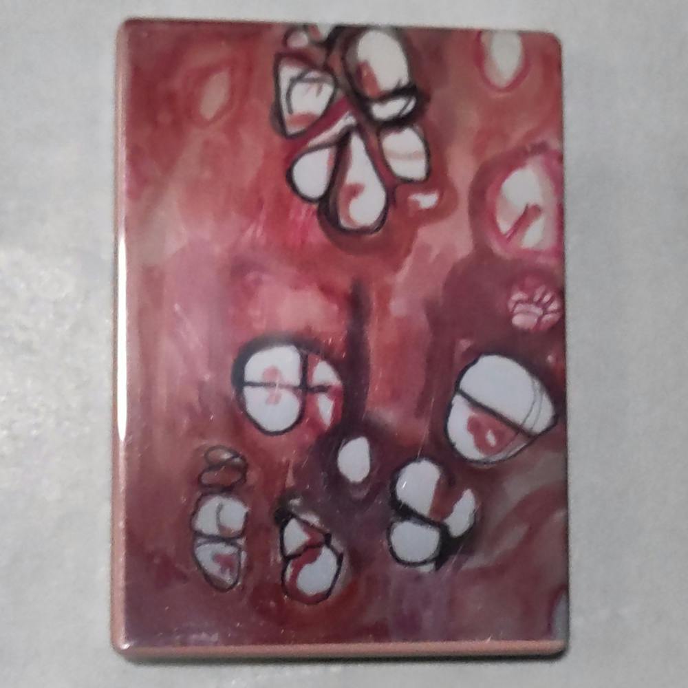 Small Brown Cell Drawing Magnet