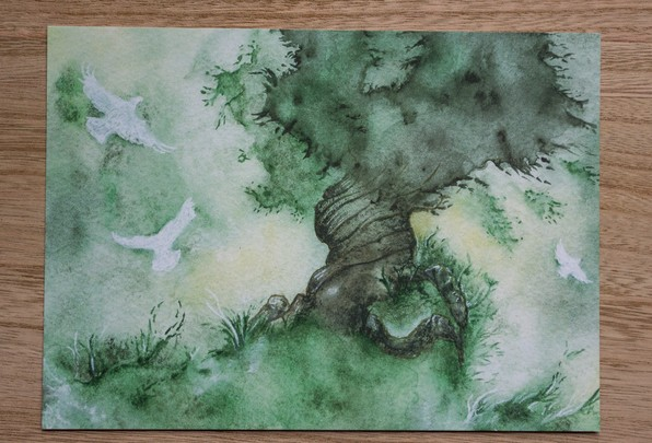 Fantasy Tree Art Print
