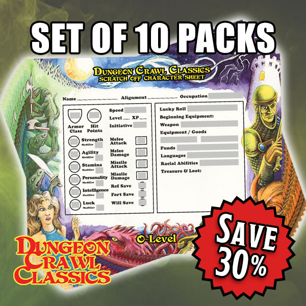 10 Packs of DCC Zero-Level Scratch-off Sheets