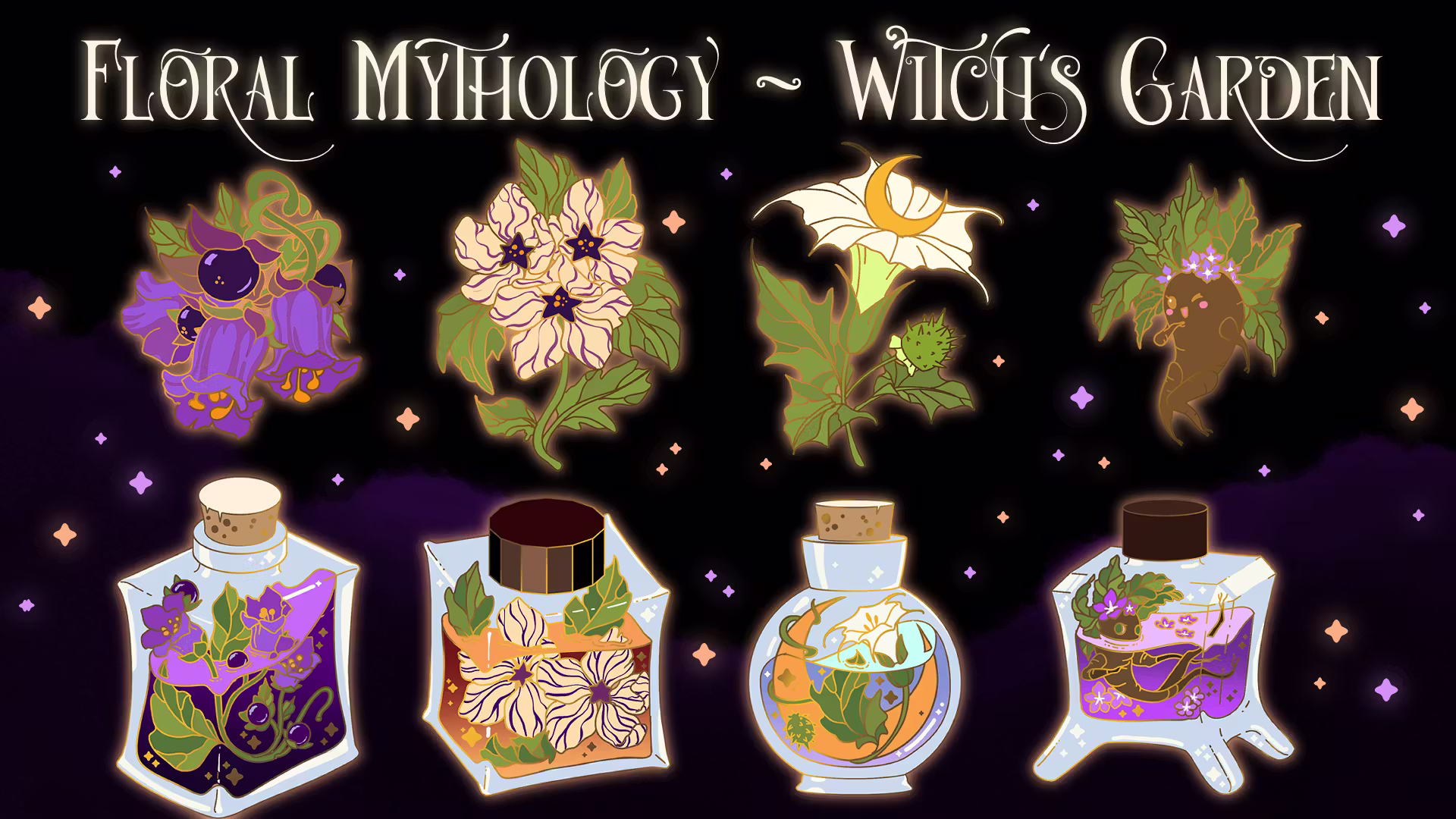 Floral Mythology Pt 2 - Witch‘s Garden