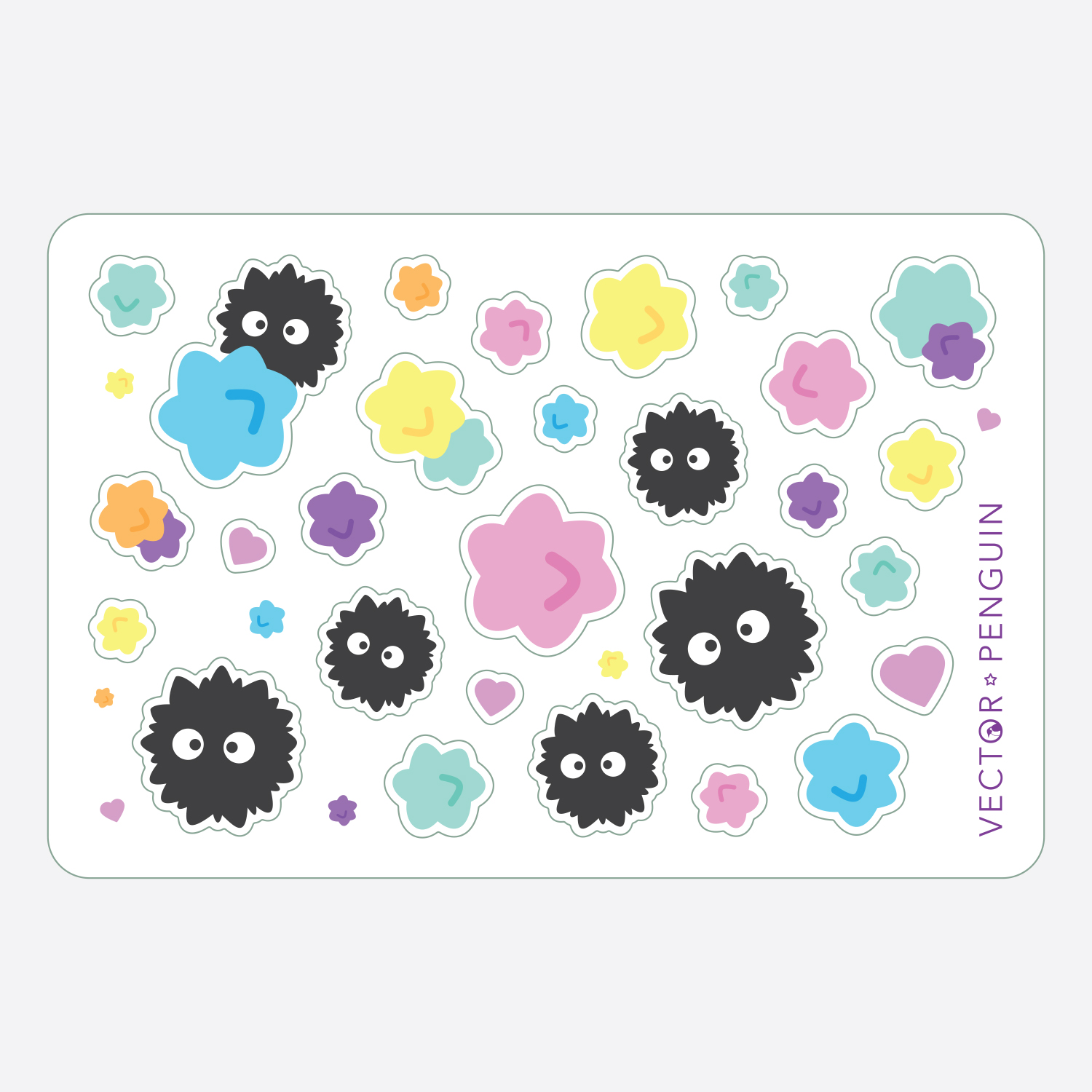 Sticker Sheet - Soot Sweet 4x6