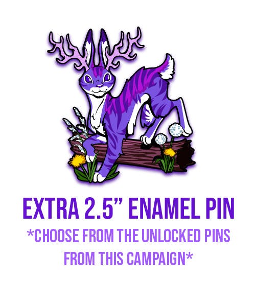 (1) Rude Mood Myth Monster Enamel Pin