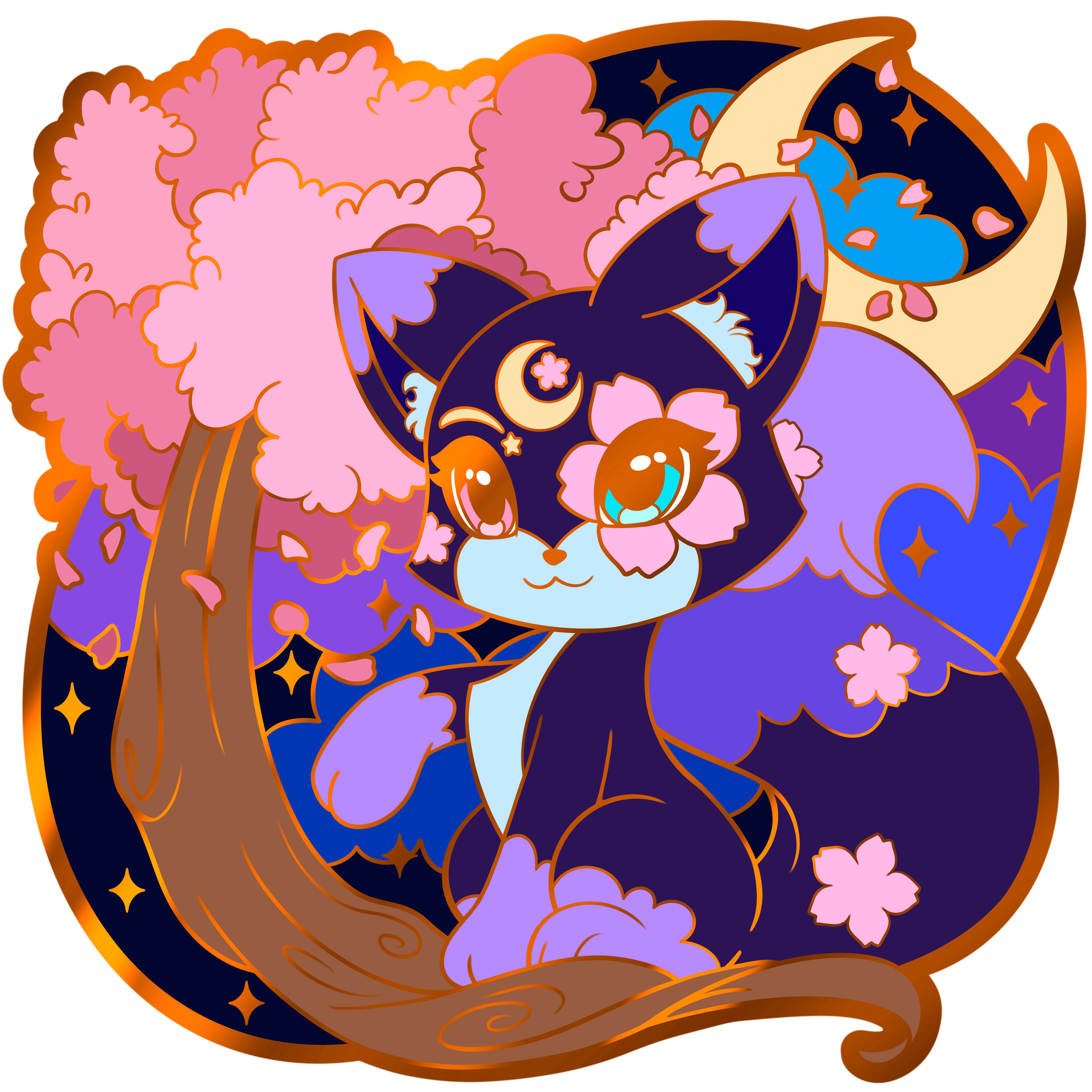 Sweet Snuggle Dreamers Enamel Pin - Lumi