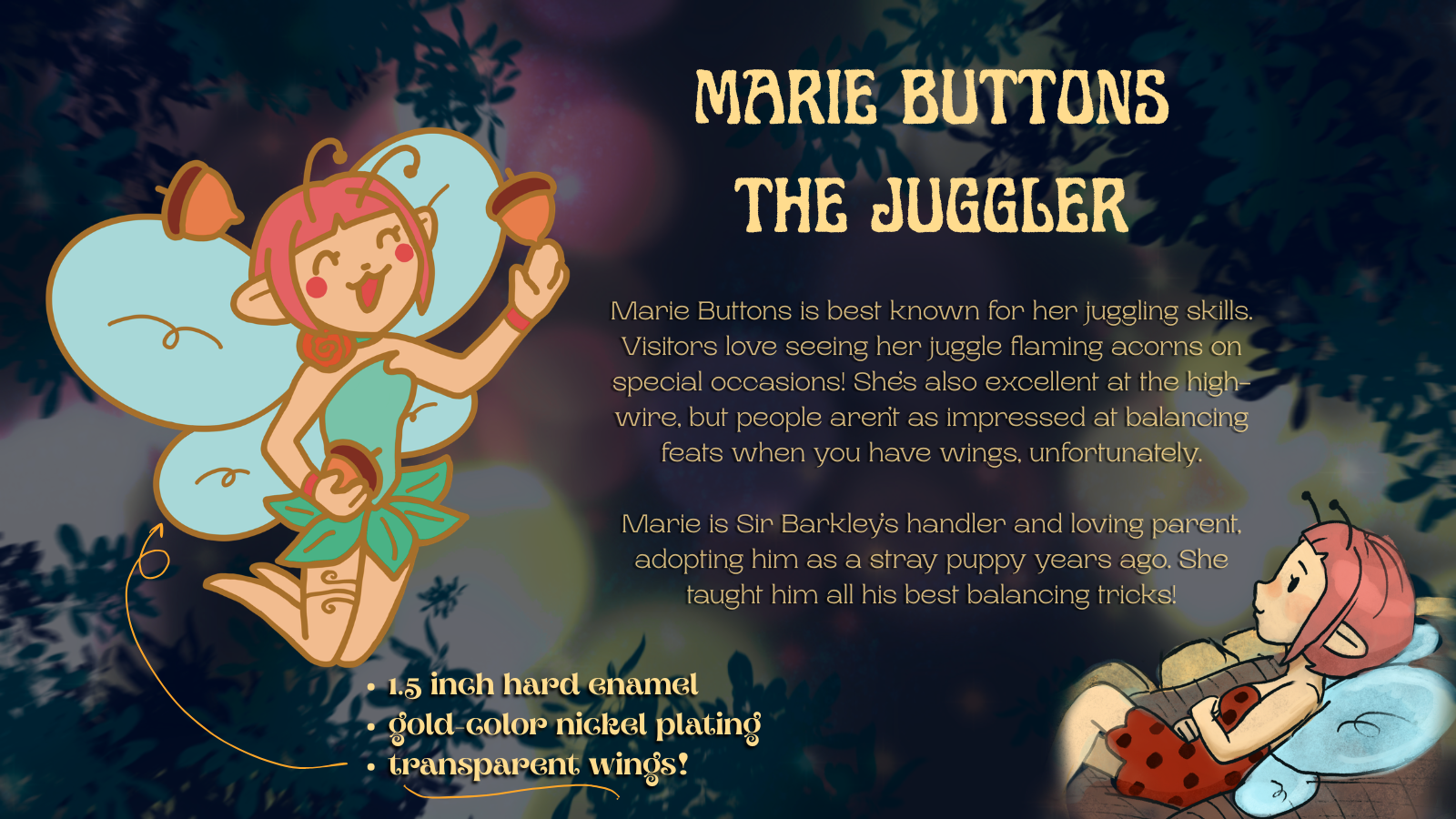 Marie Buttons!