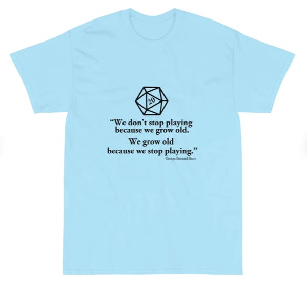 George Bernard Shaw Gamer Philosophy t-shirt