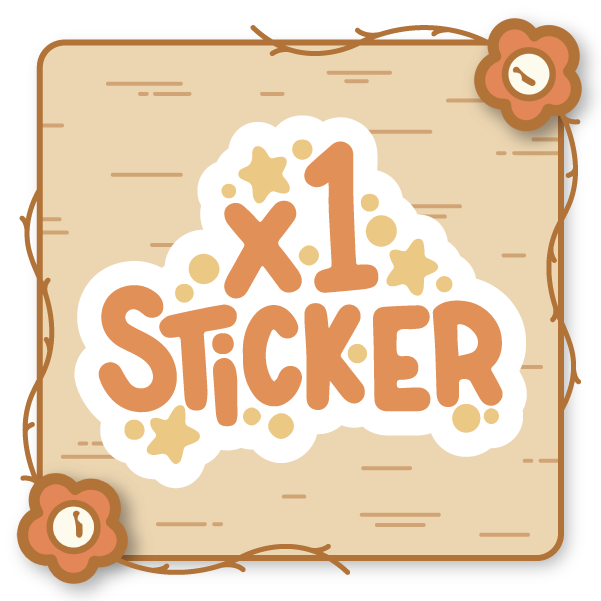1 Sticker 
