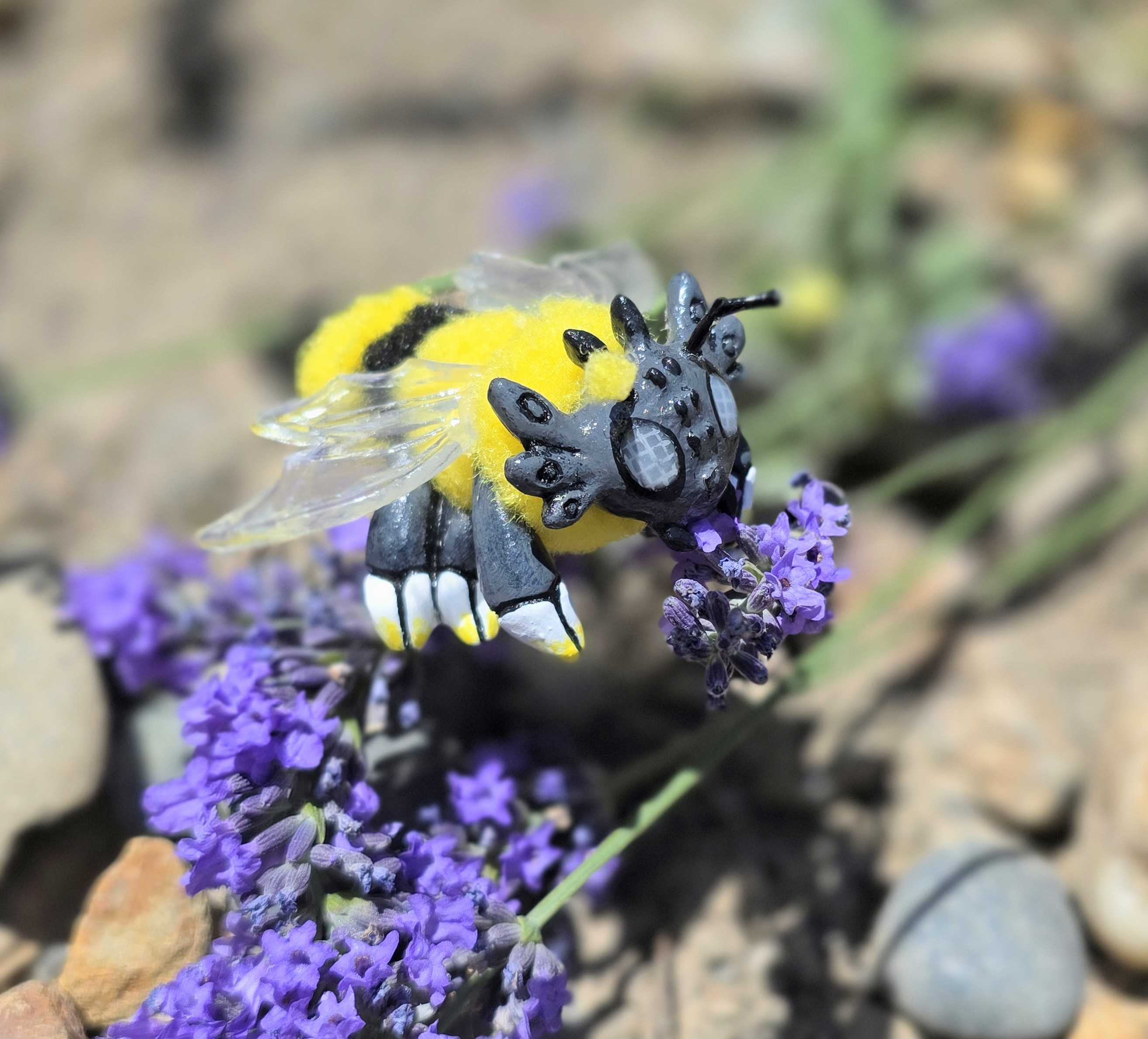 Bumble Bee Dragon Figure