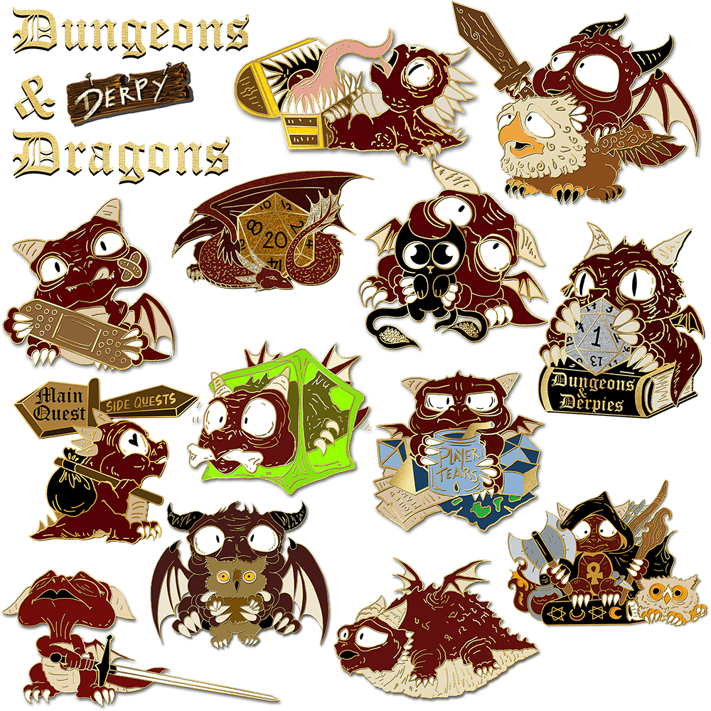 Dungeons & Derpy Dragons (FULL SET)