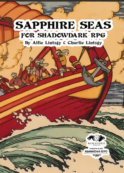Sapphire Seas Level 1-10 Campaign for Shadowdark RPG