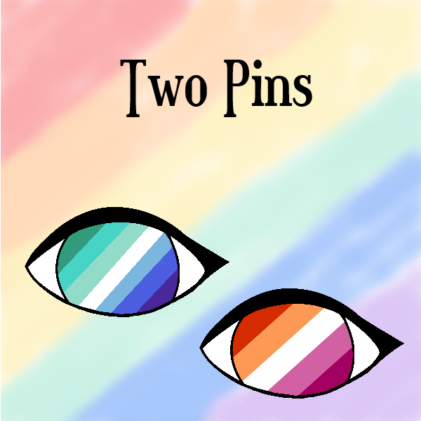 two pins