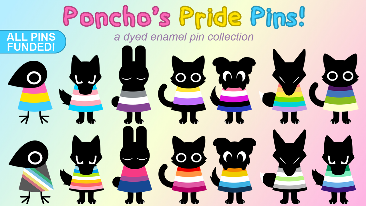 Poncho's Pride Pins