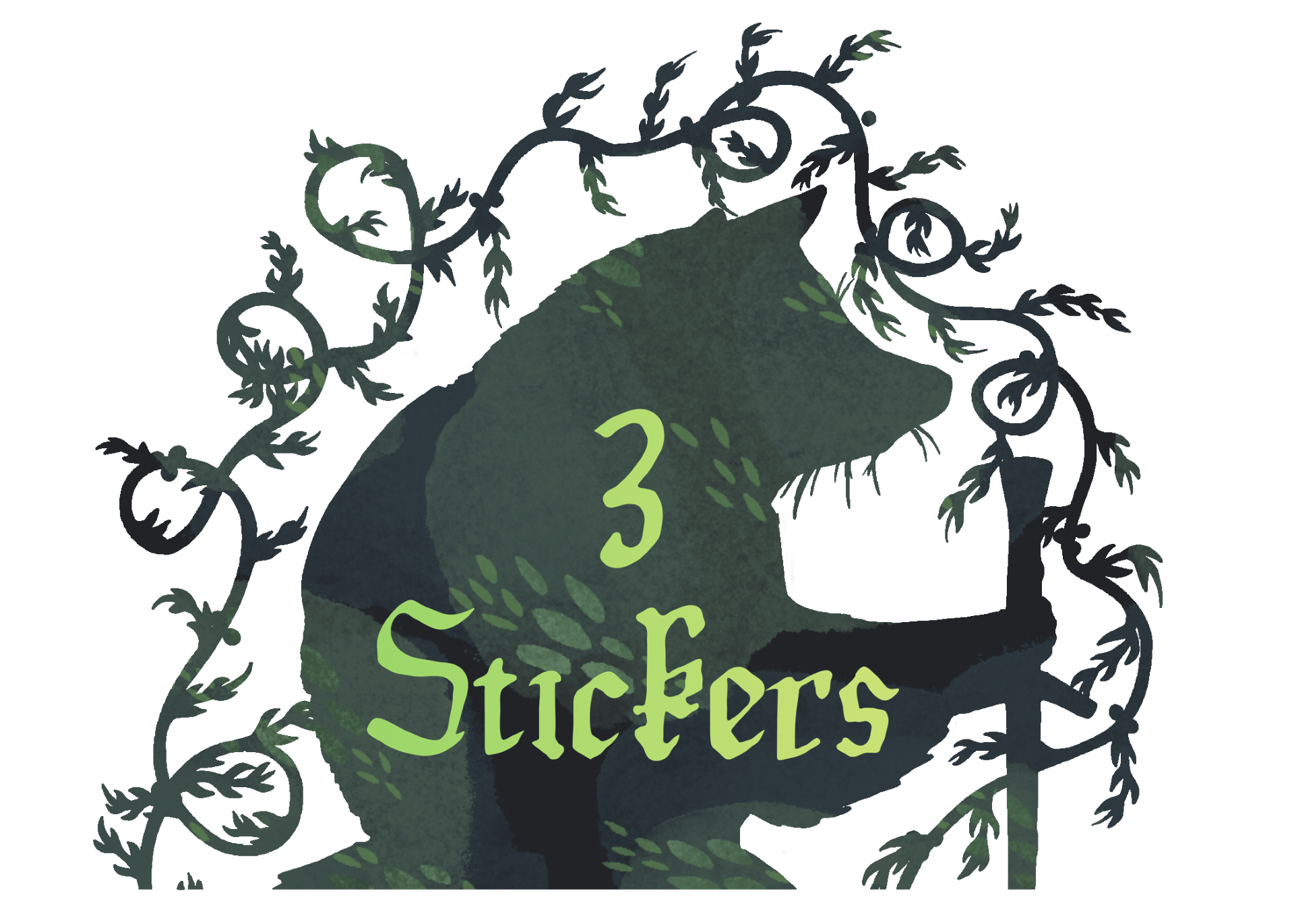 3 Stickers
