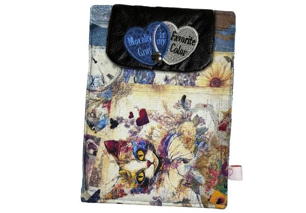 Embroidered Booksleeve "Morally Gray is My Favorite Color"