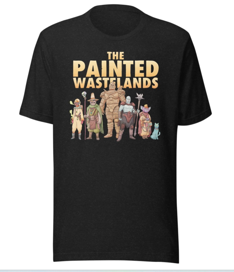 NEW Painted Wastelands T-Shirt
