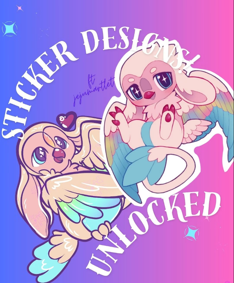 Opal Stickers