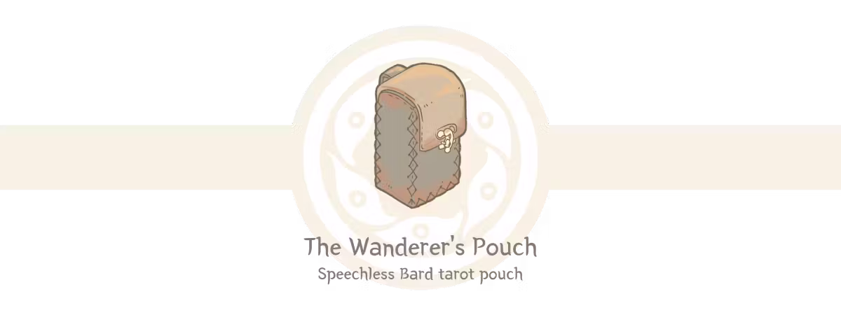 Preview of the Wanderer's Pouch - a collaborative leather pouch
