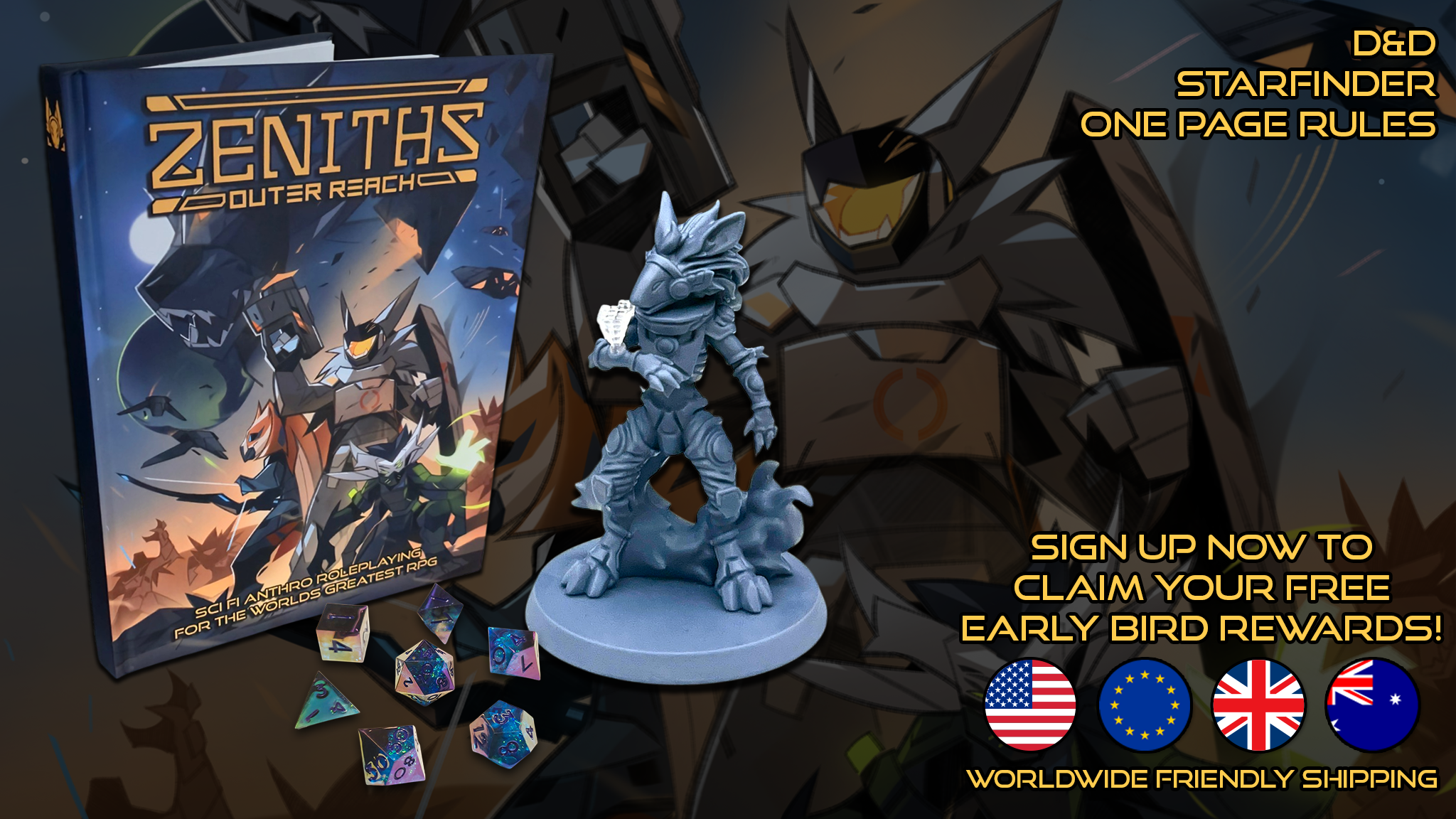 Zenith's Outer Reach: Sci-Fi Anthro Roleplaying