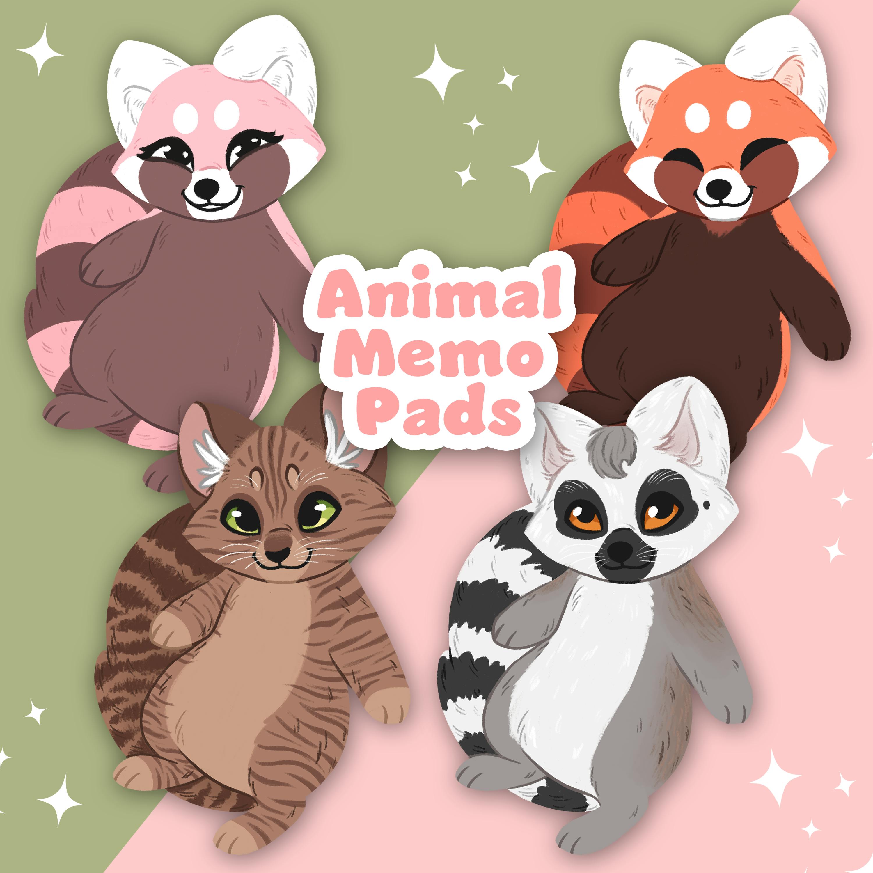 Animal Memo Pads
