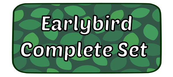 ★ Earlybird Complete Pin Set ★