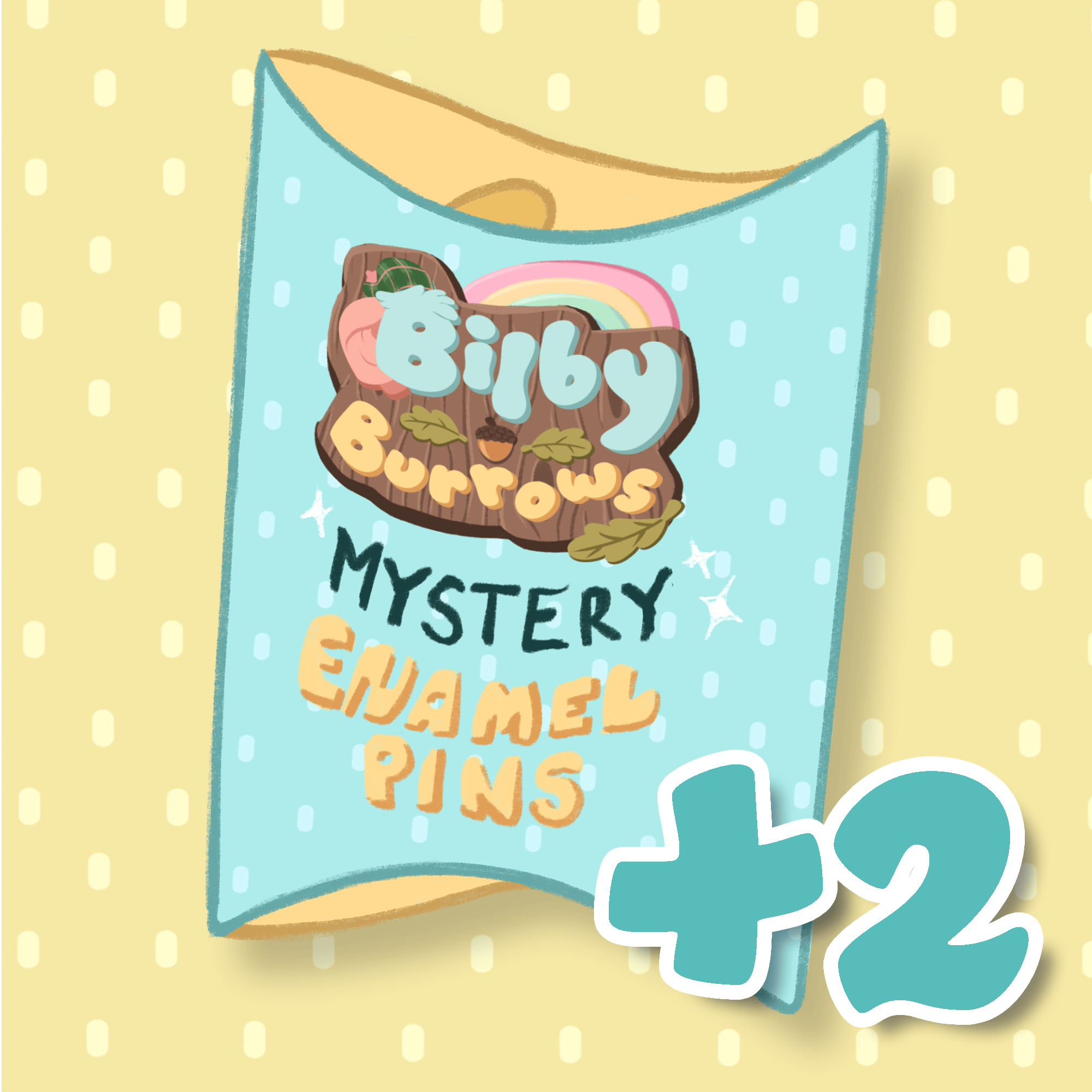 Two Mystery Enamel Pins
