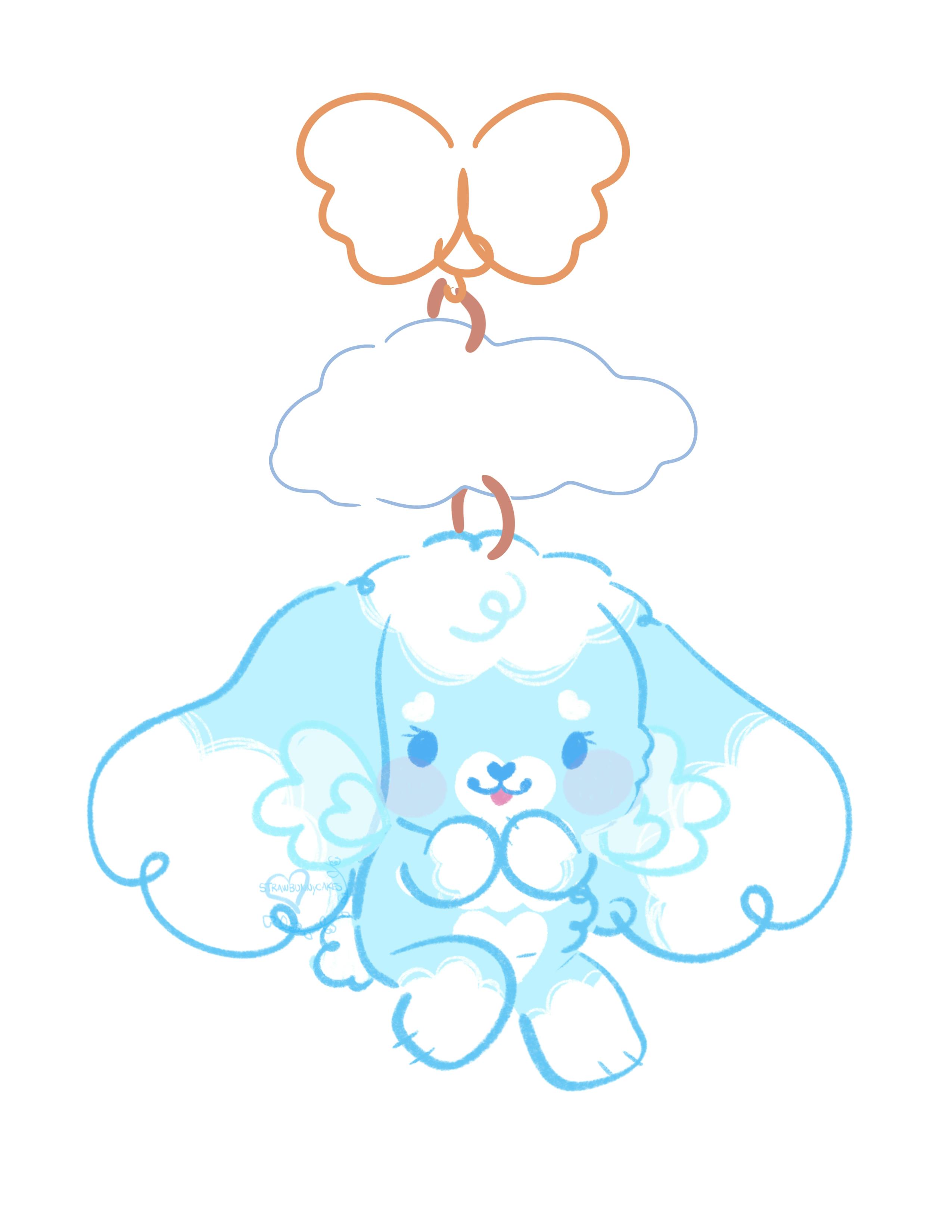 Skye Holographic 'Cloud 9' Charm