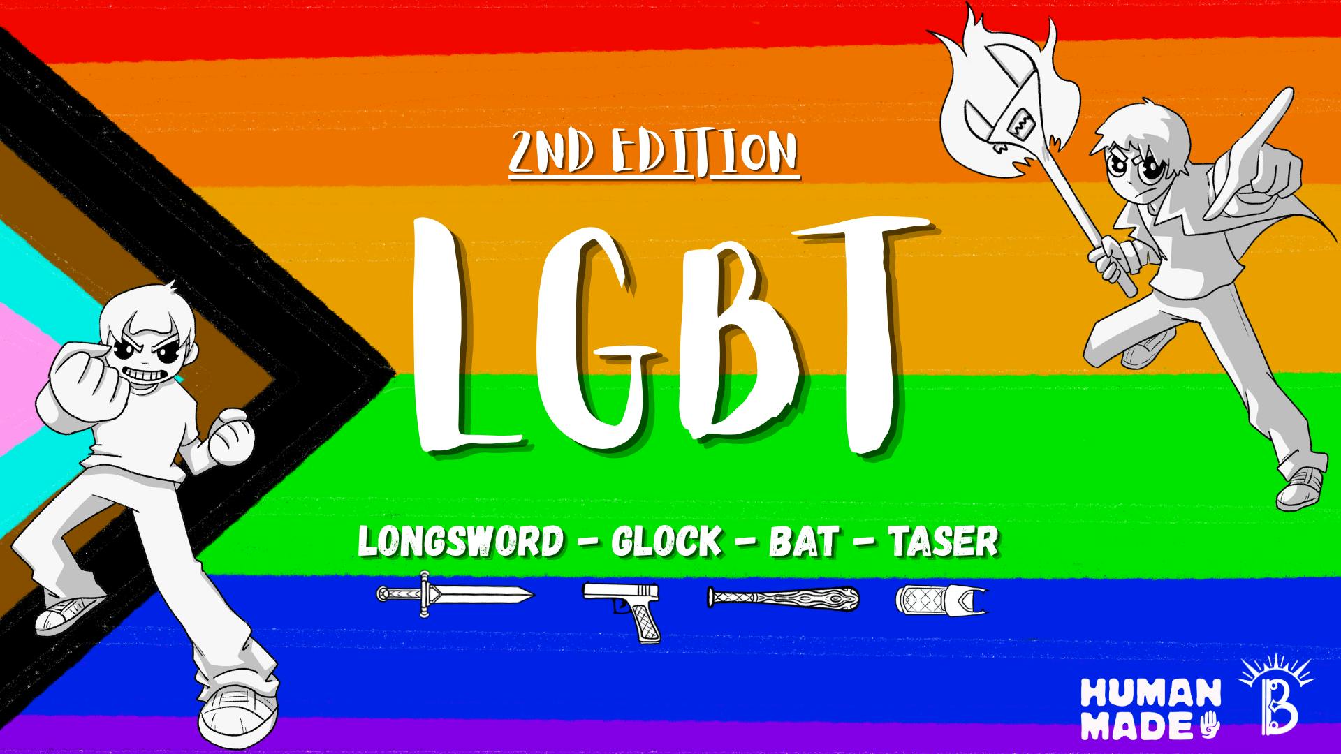 L.G.B.T. - Longsword, Glock, Bat, Taser