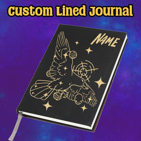 Custom Lined Journal